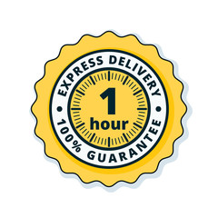 1Hour Express Delivery illustration