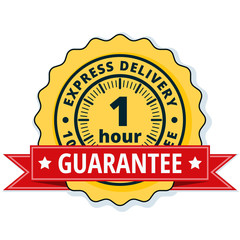 1Hour Express Delivery illustration