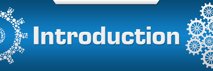 Introduction Blue Both Side Gears 