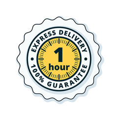 1Hour Express Delivery illustration