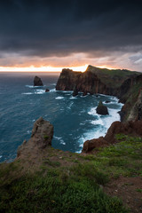 Ponta de Sao Lourenco in Canical on the Madeira island, Portugal