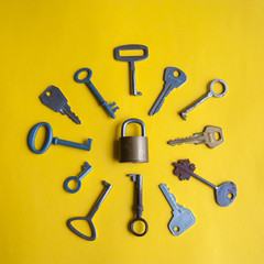 one lock and many keys