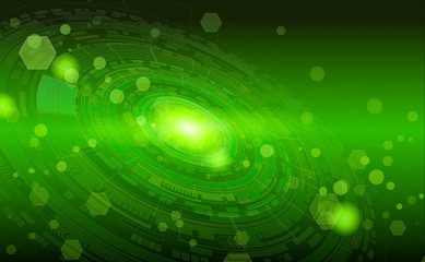 Technology and space concept background