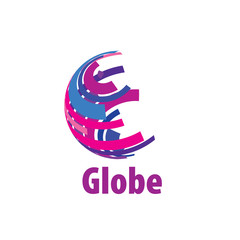 vector logo globe