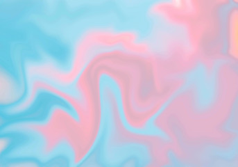 Abstract impressionism watercolor background in pastel colors. Colorful waves marble texture. Oil painting style. Twirled artwork.