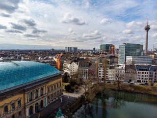 Panorama von D&uuml;sseldorf