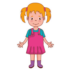 happy little boy character vector illustration design