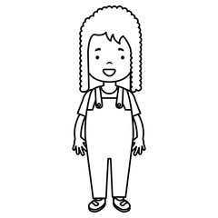 happy little boy character vector illustration design