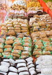 Sicilian Cannoli assortment/Cannoli siciliani/ are the most traditional of all Sicilian confectionery products. Originally prepared during carnival season, they are now made all year round.