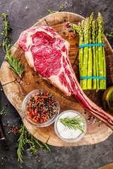 Tomahawk Steak (grillzeit)
