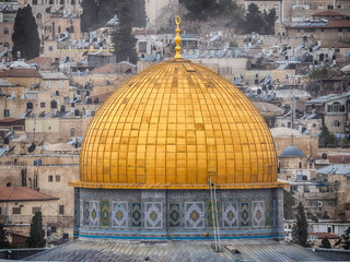 Jerusalem, golden Dome of the Rock 