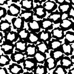 Abstract pattern with black elements. 