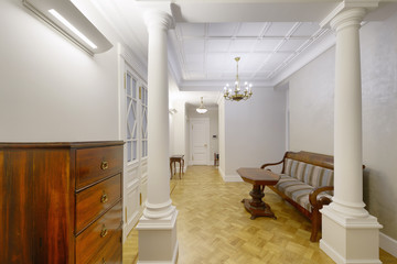 Interior of a modern house.