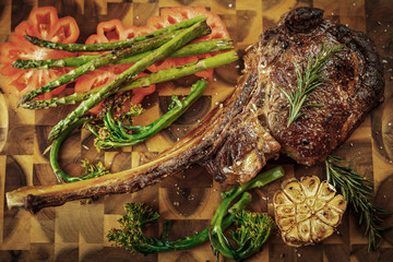 Tomahawk Steak (grillzeit)