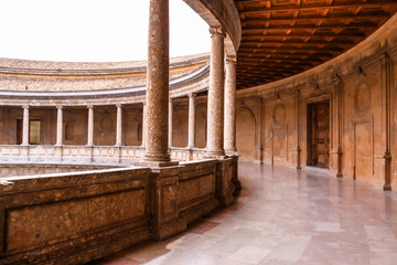 Alhambra - Palast Karls V., Nasridenpaläste, Oratorium und Umgebung