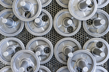 Pattern of forging automotive parts crank shaft, forging process in automotive industry