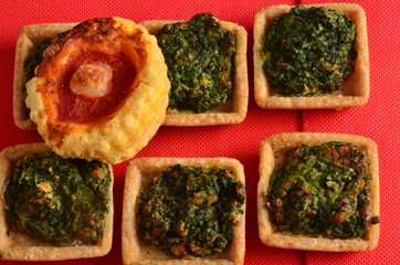 Buffet, treats on the table