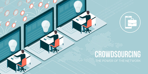Crowdsourcing and telework