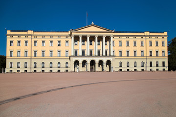 Naklejka premium Norwegian Royal Palace