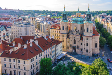 St. Nicholas Church, Old Town Square in the Czech Republic