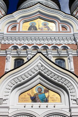 Obraz premium Alexander Nevsky Cathedral in Tallinn, Estonia