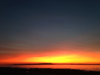 atardecer punta