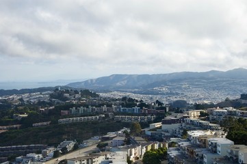 Fototapeta na wymiar San Francisco Skyline - California, USA