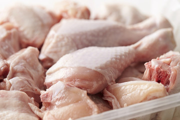 Fresh raw chicken meat 