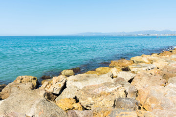 Fototapeta na wymiar the mediterranean sea