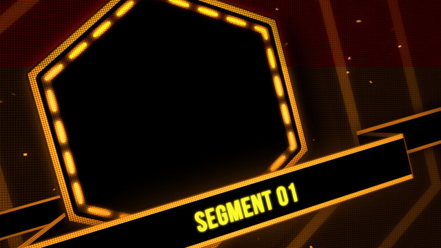 Concentric Hexagon LED Overlay