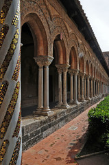 Monreale, il chiostro del Duomo - Sicilia