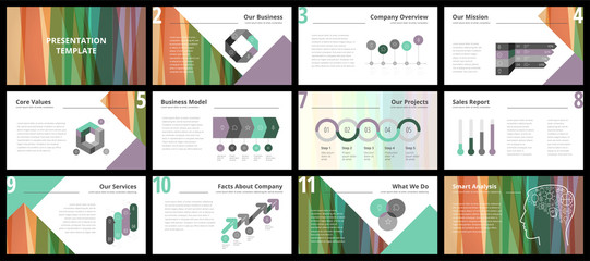 Business presentation templates