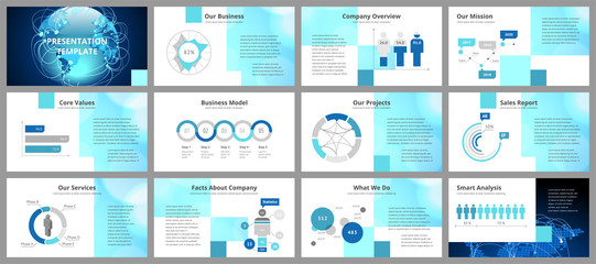 Business presentation templates
