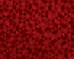 Abstract colorful red vector background with triangles. Background for design layout and poster.
