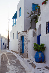 Entrance from a traditional Cycladic house