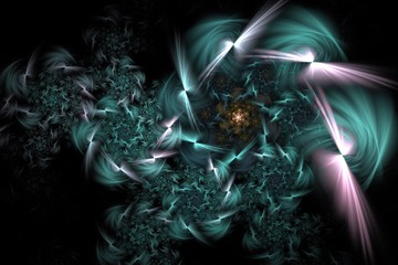 Fraktal - Spiralen - Wirbel © lavillia