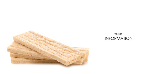 Dietary bread slices pattern