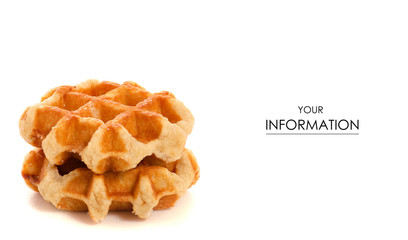 Waffles food delicious pattern