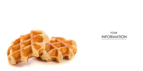 Waffles food delicious pattern