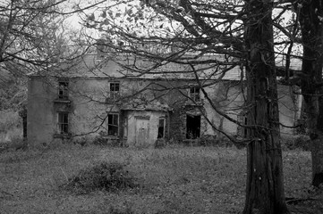 Obraz premium Abandoned farmhouse Ireland