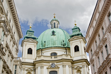 Fototapeta premium St Peter Church in Vienna