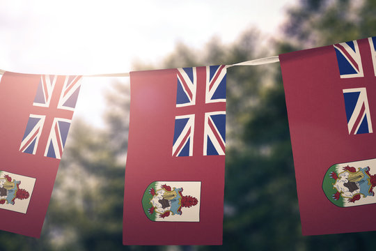 Bermuda flag pennants