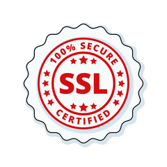 SSL Certified label illustration