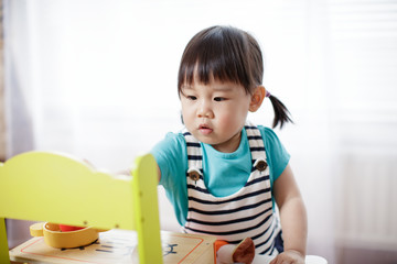 baby girl pretend play food toy