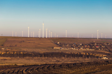 Cernavoda wind turbine farm