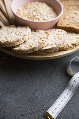 Healthy breakfast concept