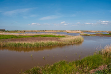 Pequenas ilhas dentro de um lago