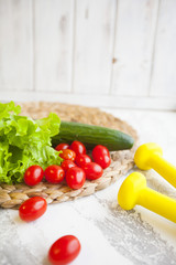 Healthy breakfast concept