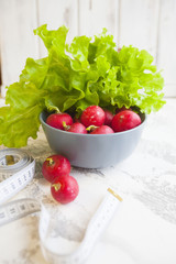 Healthy breakfast concept