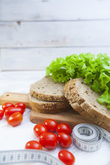 Healthy breakfast concept
